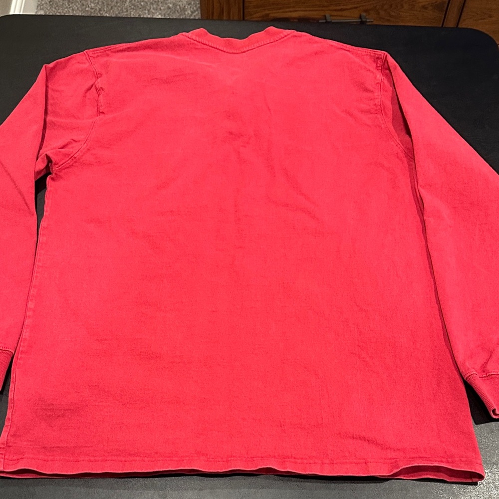 Carhartt Crimson Henley Shirt with Pocket - Picture 6 of 6